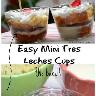 Mini Tres Leches Cups