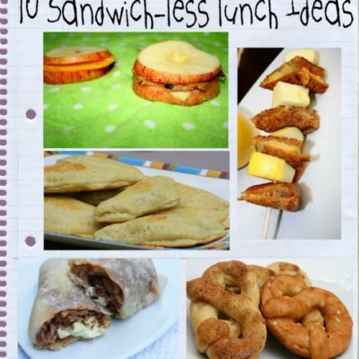 10 Sandwich-Less Lunch Ideas