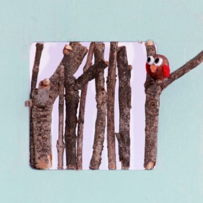 Nature Hunt Craft: Owl in Tree Frame