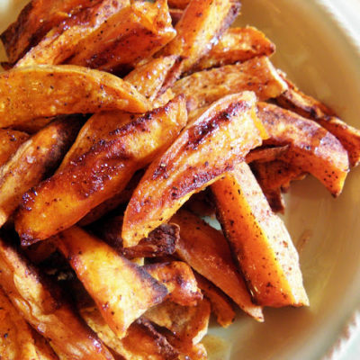 Healthy Spiced Sweet Potato Fries