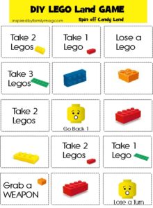 DIY LEGO Game - Inspired by Family