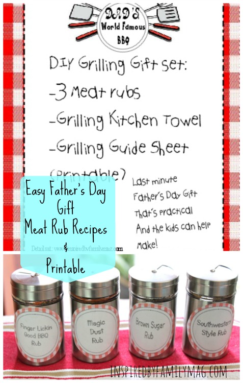 meat rub recipes gift