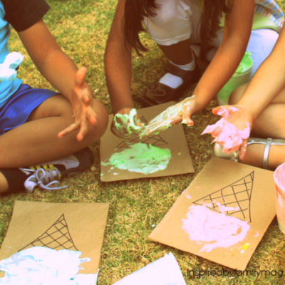 Kids Activity: Ice Cream Sensory Play Activity