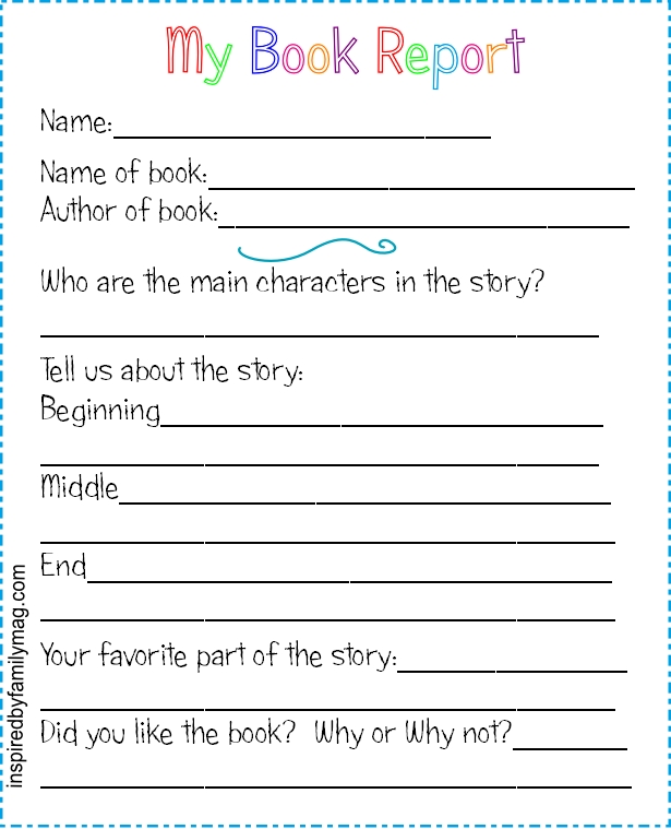 scholastic-book-report-forms