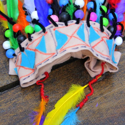 Native American Craft for Kids: Chief Headdress