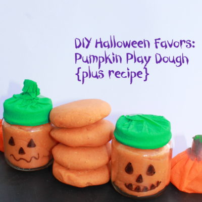 Halloween Party Favors: Pumpkin Play Dough Recipe and Treat