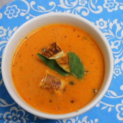 Creamy Roasted Tomato Soup & Grilled Cheese Croutons