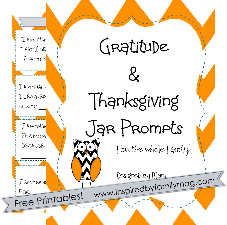 Thanksgiving printable pack