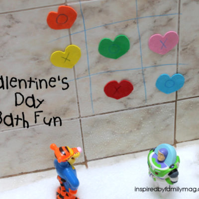Valentine’s Day Kid Activity: Bath Fun