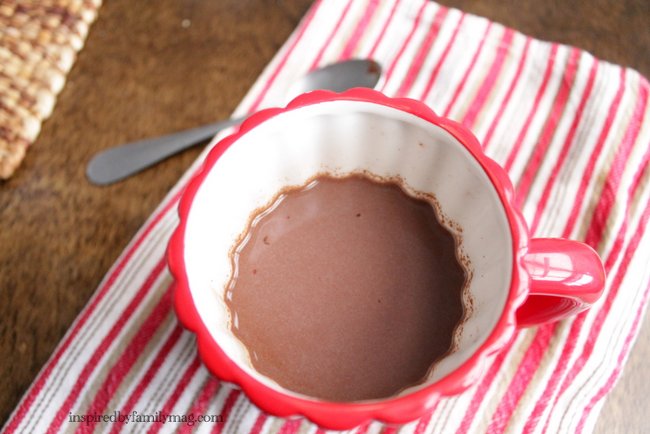 rich and creamy hot chocolate