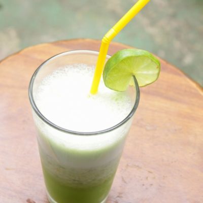 Coconut Cucumber Lime Shake