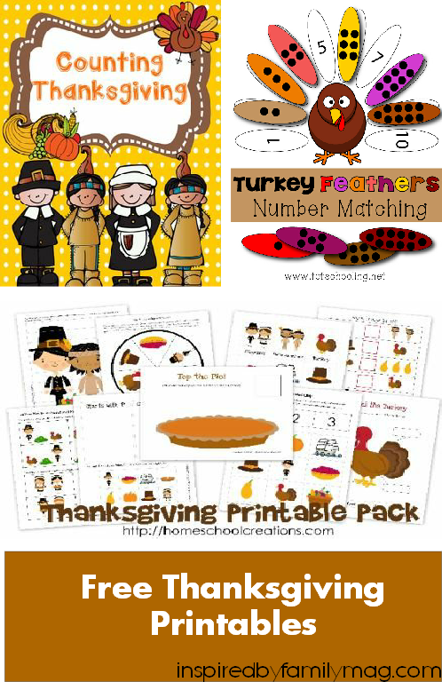 free thanksgiving printables