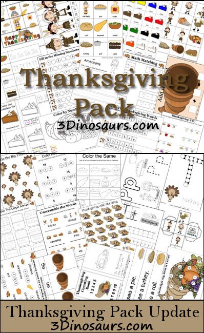 thanksgiving printable pack 2