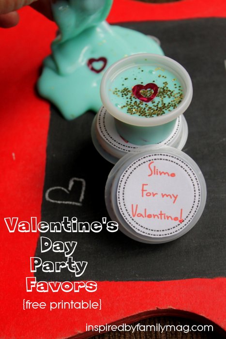 diy valentines day party favors