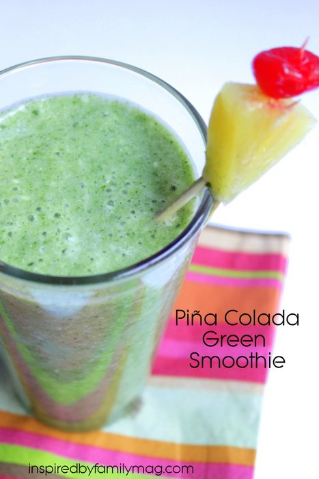 Piña Colada Green Smoothie