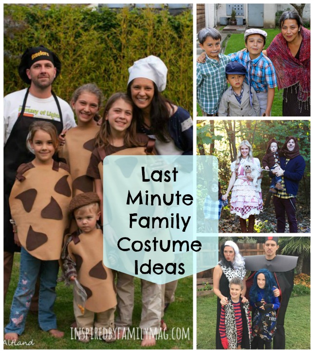 last minute family costume ideas