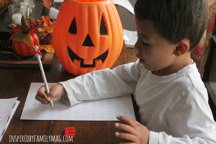 pumpkin letter search