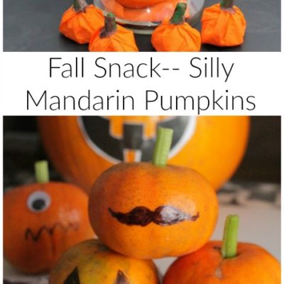Halloween Fun Food – Silly Pumpkin Snack