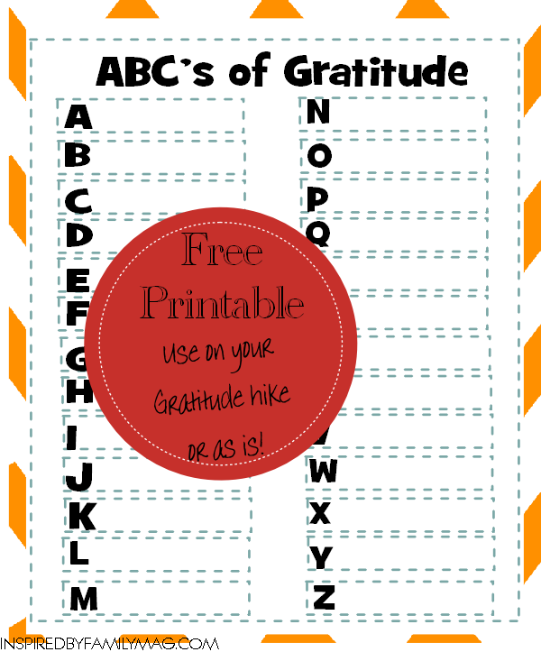 abc's of gratitude