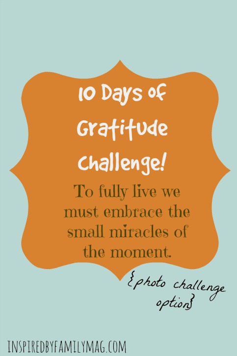 gratitude photo challenge