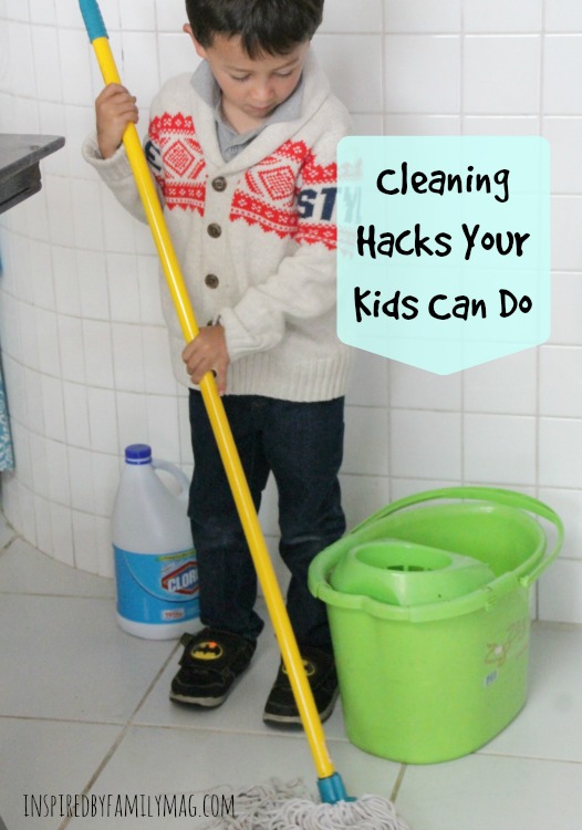 cleaning hacks for kids1