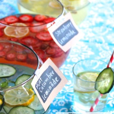 How to Make a Simple Summer Punch Bar to Cool Off This Summer