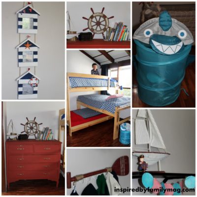 Nautical or Pirate Boys Room On a Budget