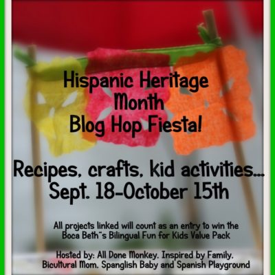Hispanic Heritage Month Blog Hop Fiesta!