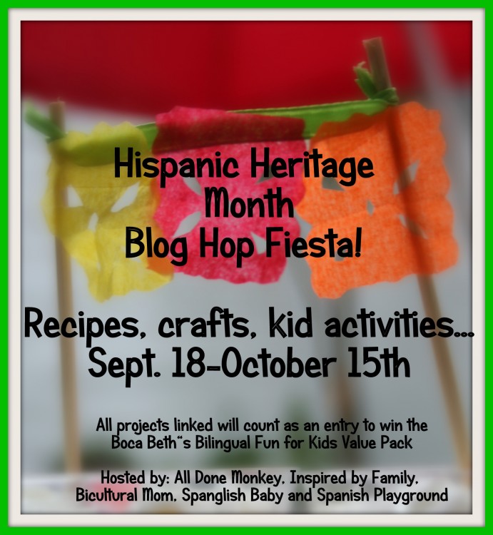 Hispanic Heritage Month Blog Hop Fiesta! - Inspired by Family