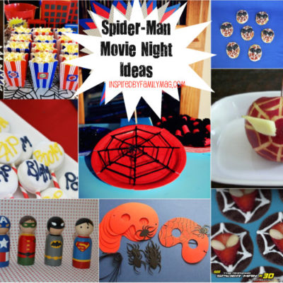 Spider-Man Family Movie Night Activities and Crafts
