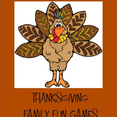 10 Thanksgiving Family Fun Games