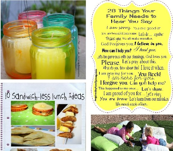 family crafts, recipes