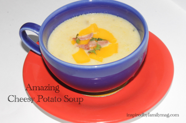 cheesy potato soup