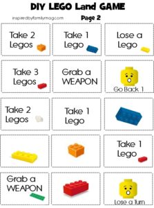 DIY LEGO Game - Inspired by Family