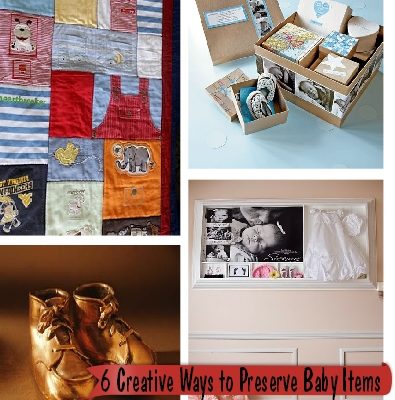 6 Creative Ways to Preserve Baby Memories