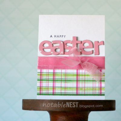 DIY Handmade Easter Card