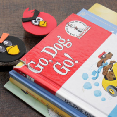 Angry Birds Craft: Bookmarks for Kids