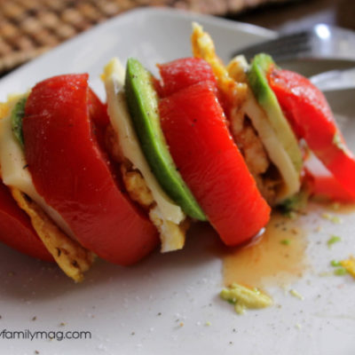 Egg, Tomato and Avocado Sandwich