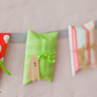Advent Calendar Using TP Rolls