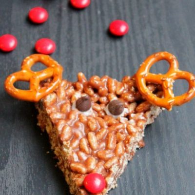 Christmas Fun Food: Reindeer Rice Krispies