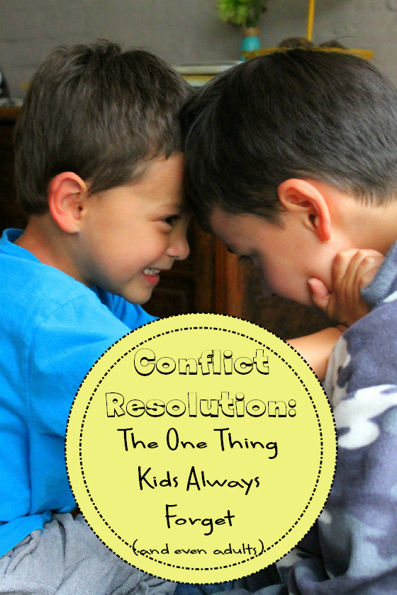 conflict resolution for kids