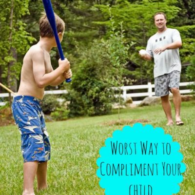 The Worst Way to Compliment Your Children