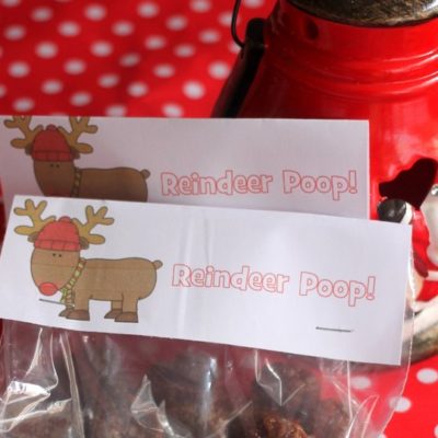 Healthy Christmas Snack: Reindeer Poop