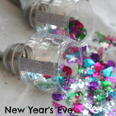 New Year’s Eve Activity for Kids: Confetti Poppers
