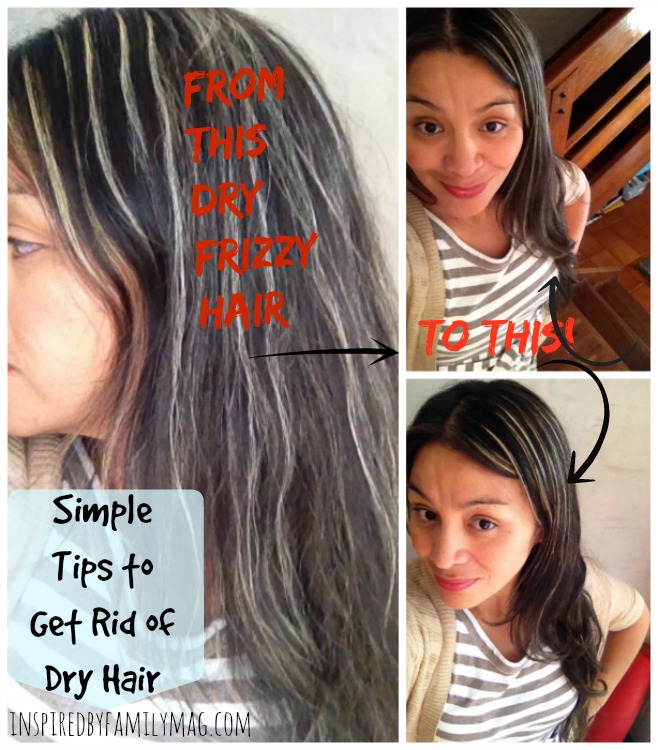 dry hair tips