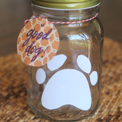 DIY Dog Treat Jar