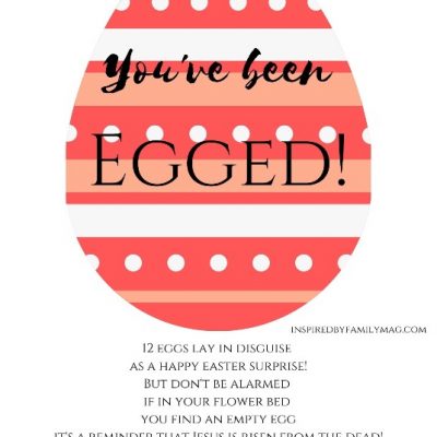 Christ-Centered You’ve Been Egged Easter Activity