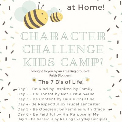 DIY Summer Camp at Home: Character Kids Challenge