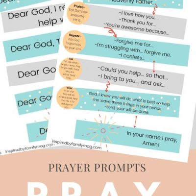 Guide Your Kids in Prayer with Prayer Prompts
